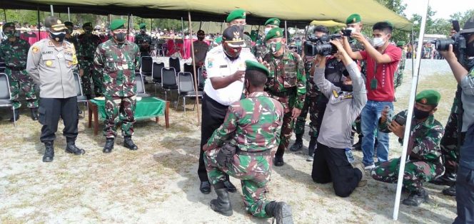 
 169 Prajurit Infanteri dikjurta Abit dikmata PK TNI AD Gel 1 TA 2020 Ikuti Pembaretan