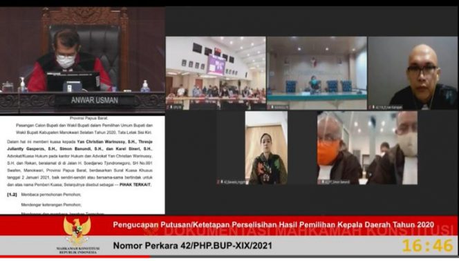 
 MK Tolak Permohonan SEMANIS, Pasangan Mawar Siap Dilantik