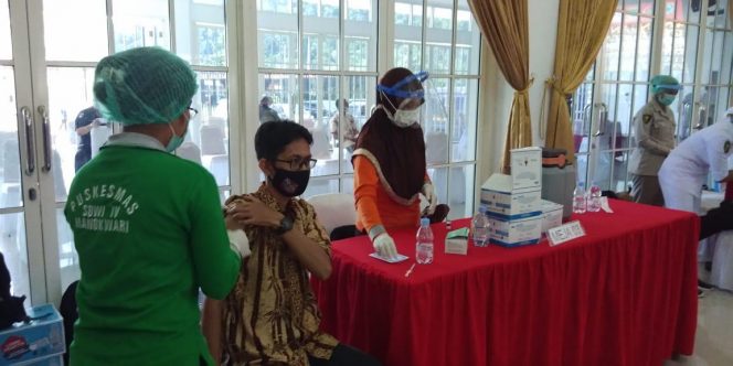 
 Puluhan Wartawan di Manokwari Besok Jalani Vaksinasi Covid-19