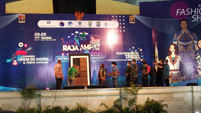 
 Launcing Coklat Ransiki warnai Pembukaan Raja Ampat e- Festival 2021