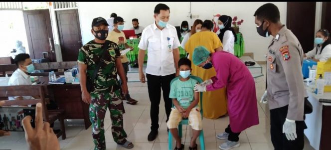 
 Ketua Satgas Covid Mansel : Anak Usia 12 s/d 17 Tahun Bisa Ikut Vaksinasi
