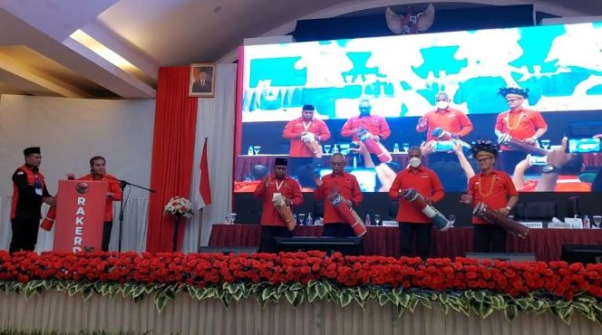
 Buka Rakerda, Sukur Nababan Tegaskan PDI Perjuangan Harus Menang Pemilu 2024