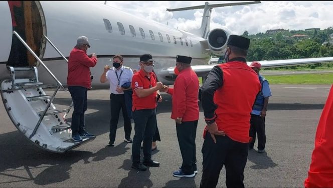 
 WASEKJEN PDI Perjuangan Tiba Di Manokwari