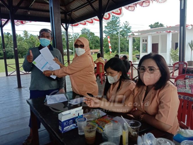 
 Sambut HUT Ke-22, DWP Mansel Gelar Vaksinasi Covid-19