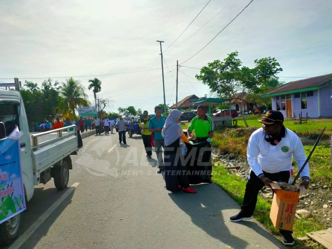 
 Peringati Hari Lingkungan GKI, Dinas LH Mansel Gandeng Pemuda Kumpul Sampah
