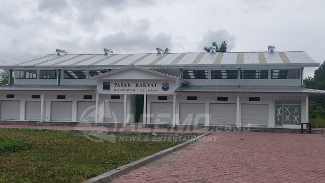
 Belum Dihibahkan, Pasar Baru Di Mansel Belum Difungsikan