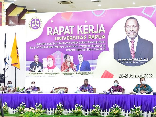 
 Susun Program Kerja Tahun Anggaran 2022, UNIPA Gelar Rapat Kerja