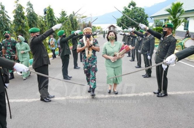 
 Kodam XVIII Kasuari Sambut Pangdam Baru Mayjen TNI Gabriel Lema