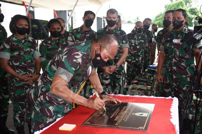 
 Resmikan Rusun Dan Rumdis Kodam XVIII Kasuari, Pangdam Pesan Jaga Fasilitas Yang Sudah Dibangun