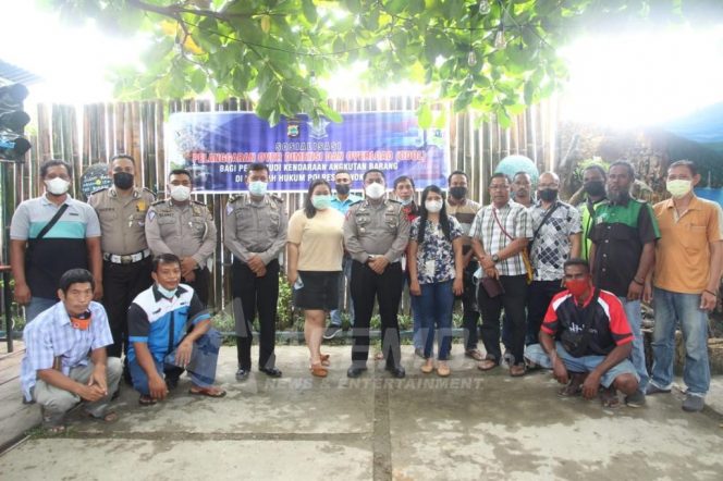
 Sat Lantas Polres Manokwari Gelar Sosialisasi Pelanggaran ODOL