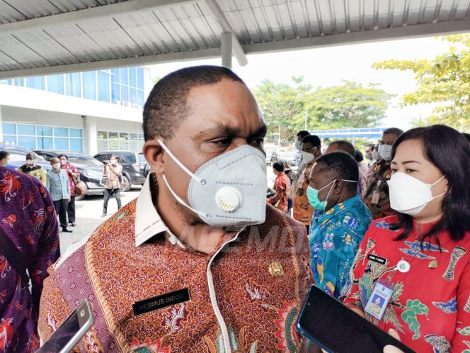 
 Terkait Pemalangan Kantor DPRD  Manokwari, Pemda Akan Lakukan Pembahasan Bersama