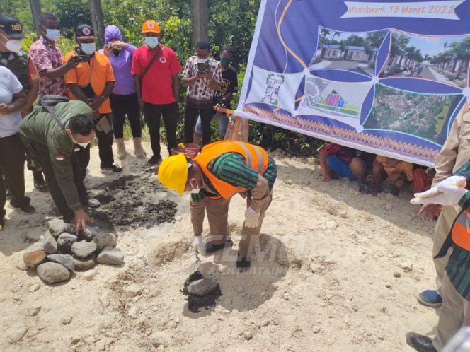 
 Kolaborasi Pemkab Manokwari dan Pemprov PB Bangun 261 Unit Hunian Korban Kebakaran Borobudur