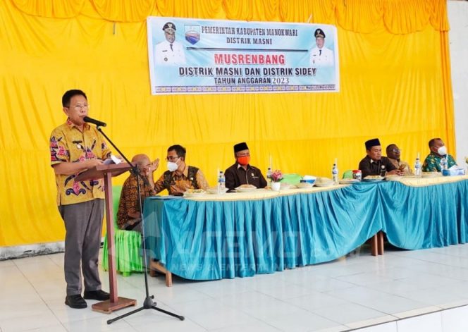 
 Ini Empat Fokus Pembangunan Pemkab Manokwari di Tahun 2023