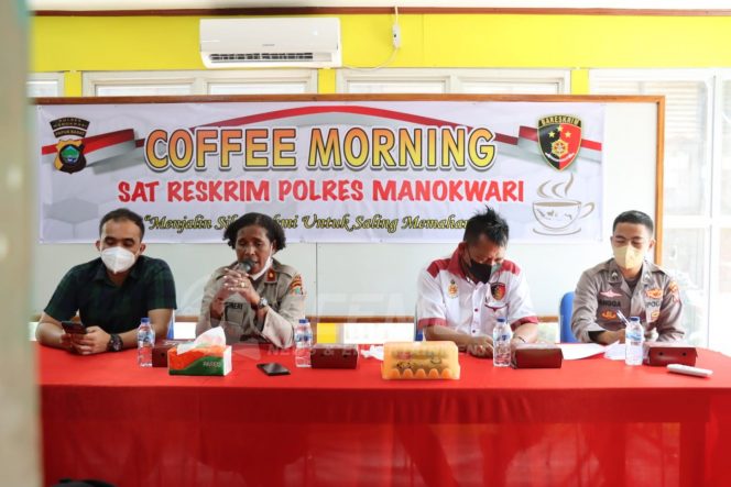 
 Bertemu Mitra Kepolisian, Polres Manokwari Serap Sejumlah Saran dan Masukan Terkait Kamtibamas
