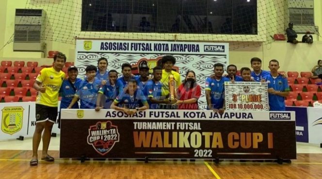 
 Tim Futsal Acemo Jaya Raih Juara III dan Best Player di Turnamen Futsal Wali Kota Cup Jayapura