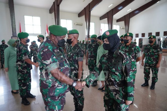 
 579 Personel Kodam XVIII/Kasuari Naik Pangkat, Kasdam Pesan Jadikan Penyemangat