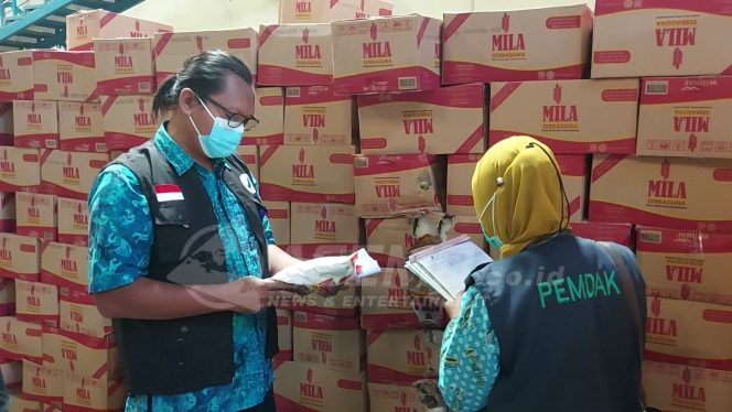 
 BPOM Manokwari Lakukan Sidak Di Dua Distributor Sembako