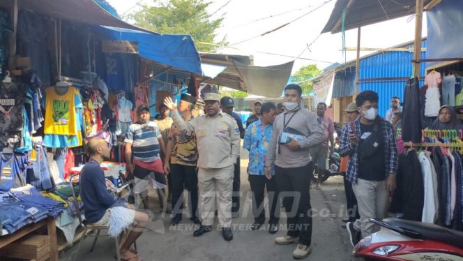 
 Tinjau Pasar Wosi, Pemda Manokwari Akan Bongkar Lapak Liar Pedagang