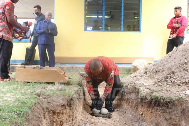 
 Awali Pembangunan Gereja GPKAI Jemaat Yerusalem, Bupati Ingin Jemaat Turut Berkorban