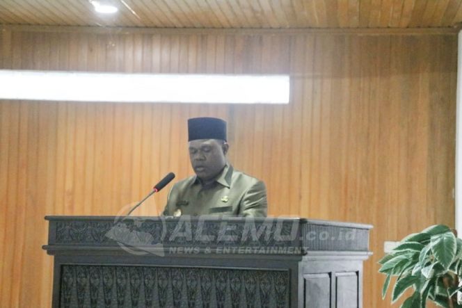 
 Bupati Hermus Indou Usulkan 15 poin Raperda kepada DPRD