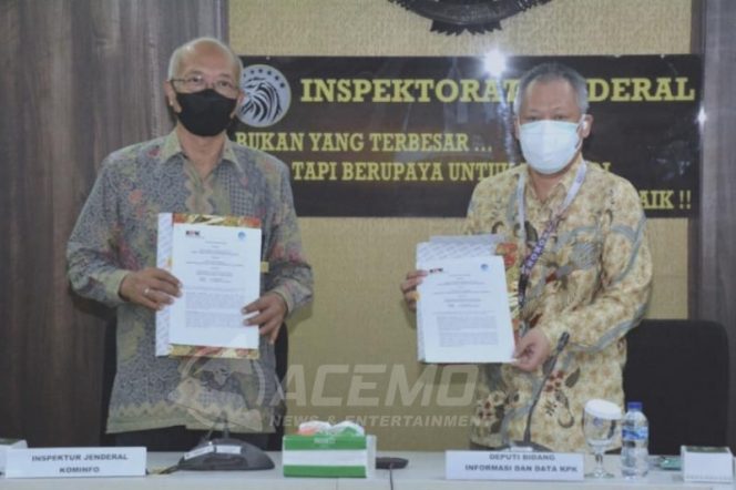 
 Kominfo-KPK Kerja Sama Untuk Aduan Tipikor