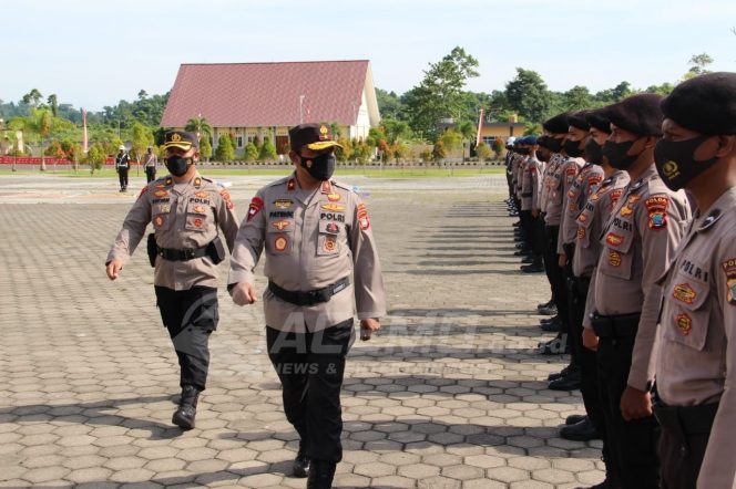 
 Polda Papua Barat Gelar Apel Pasukan Operasi Patuh Mansinam Tahun 2022