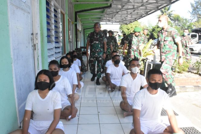 
 Seleksi Catar Akmil TA 2022, Pangdam Kasuari Ingatkan Pansel Pastikan  Kesiapan Peserta