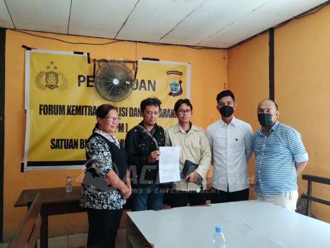 
 AK dan VS Meminta Maaf Atas Cuitannya di Medsos, PWI Papua Barat Sepakat Berdamai