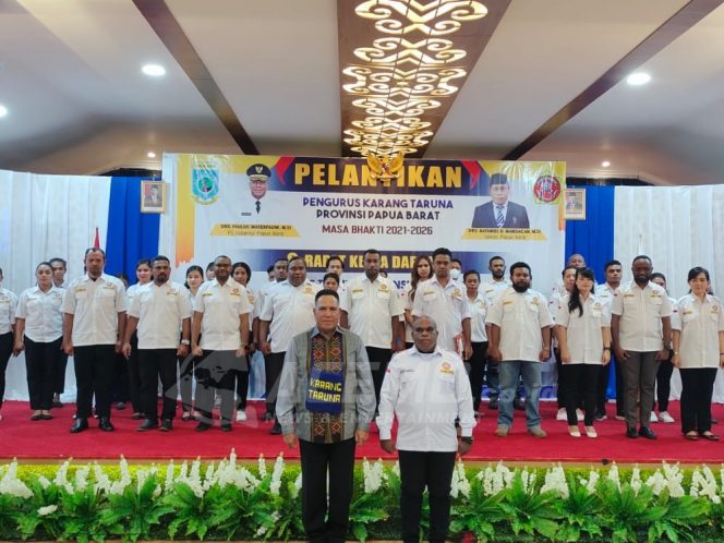 
 Sempat Vakum, Pengurus Karang Taruna Papua Barat Periode 2021-2026 Dilantik