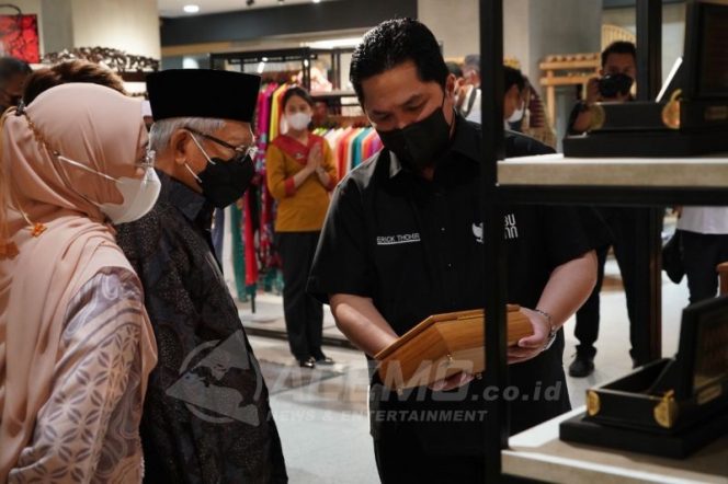 
 Wapres Harap Pusat Perbelanjaan Sarinah Bawa Produk UMKM Mendunia