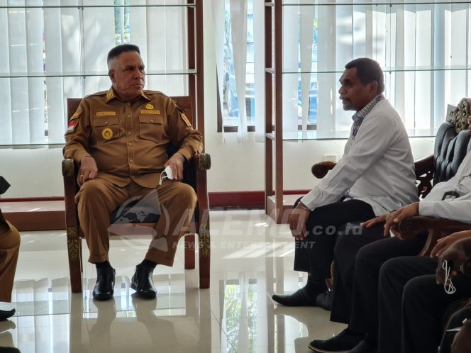 
 Bertemu Pj. Gubernur, Kakanwil Kemenag PB Sampaikan Agenda MTQ dan Pesparani Nasional