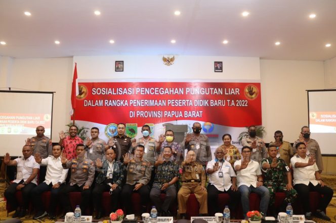
 UPP Papua Barat Gelar Sosialisasi Cegah Pungli Dalam PPDB Tahun 2022