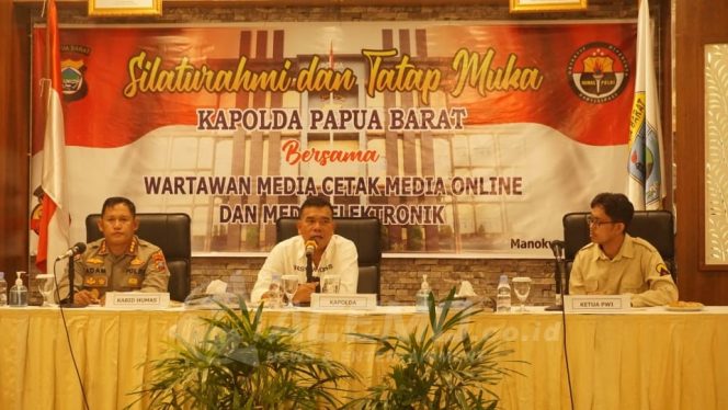 
 Jalin Silahturahmi Kapolda Irjen Pol. Daniel Silitonga Ajak Insan Pers Tangkal Hoax