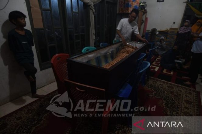 
 Jenazah Korban Penembakan KKB Papua Tiba Di Palu