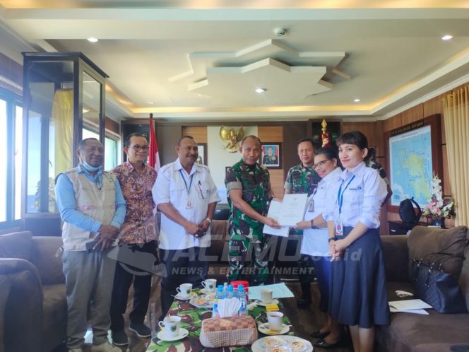 
 BKKBN Papua Barat Kolaborasi Bersama Kodam XVIII Kasuari Dorong Penurunan Stunting