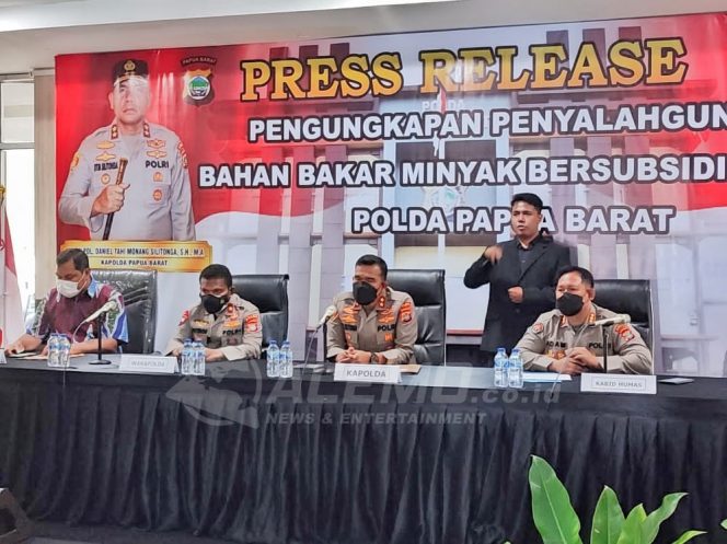 
 Polda Papua Barat Amankan 26 Kendaraan Diduga Lakukan Penyalahgunaan BBM Subsidi