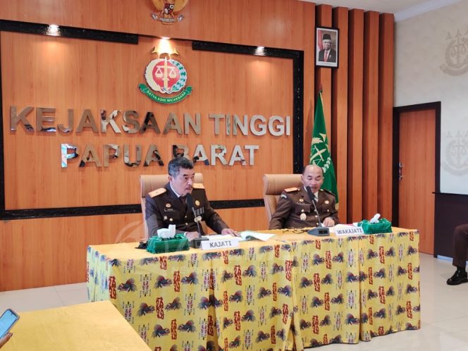 
 Kejati Papua Barat Paparkan Kasus Dugaan Tipikor Yang Ditangani, Ini Daftarnya..