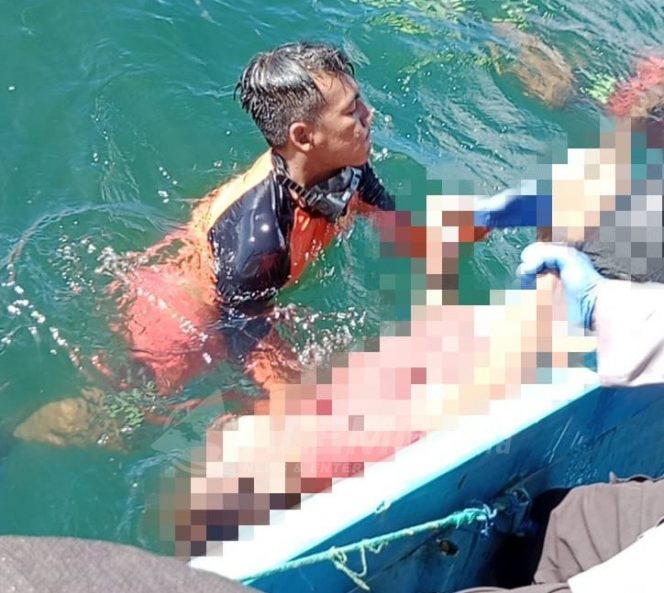 
 Update !! 1 Lagi Korban Perahu Terbalik di Perairan Kamp. Sobey Teluk Wondama  Ditemukan Meninggal Dunia
