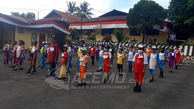
 36 Pelajar SD di Manokwari Lolos Seleksi Polisi Cilik Pelopor Keselamatan Berlalu Lintas