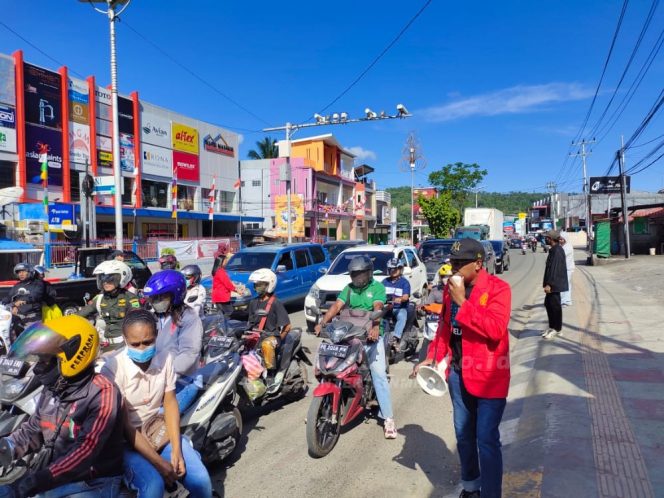 
 STIH CP Dan STIE Mah-Eisa Galang Dana Peduli Korban Banjir Kota Sorong