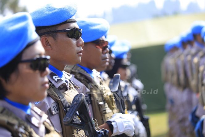 
 Empat Personel Polda Papua Barat Ikut Misi Perdamaian Dunia Satgas Garuda Bhayangkara FPU 4 MINUSCA