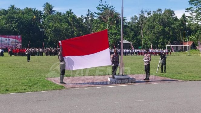 
 Upacara Peringatan Detik-Detik Proklamasi Kemerdekaan RI Di Manokwari Selatan Berjalan Sukses