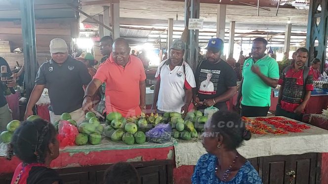 
 Pedagang Pasar Kenangan Ransiki Harap Kunjungan Pasar Rutin Dilakukan Pemkab Mansel