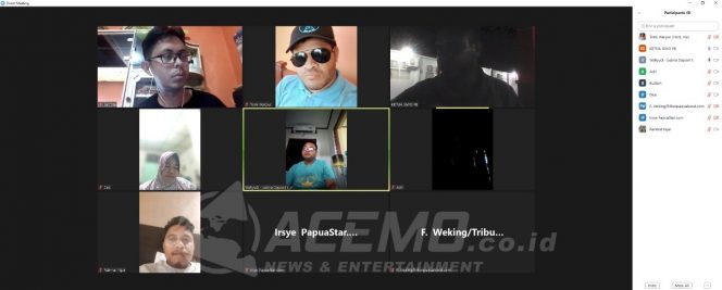 
 Mantabkan Persiapan Jelang Porwanas, Siwo Papua Barat Rapat Bersama PWI Kab/Kota