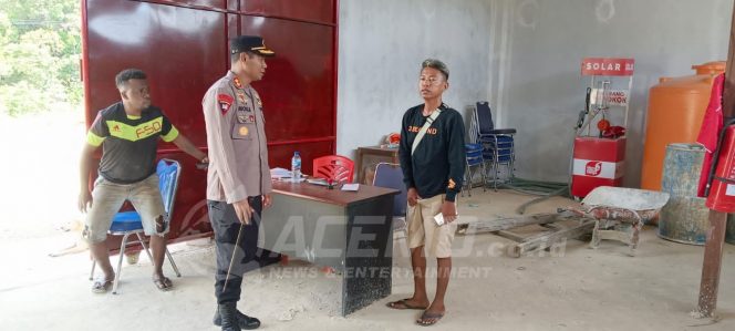 
 Cegah Kelangkaan BBM, Kapolres Maybrat Pantau Pendistribusian di SPBU/APMS