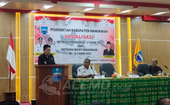 
 Dorong Produk Dalam Negeri dan UMKM, Pemkab Manokwari Sosialisasikan Inpres