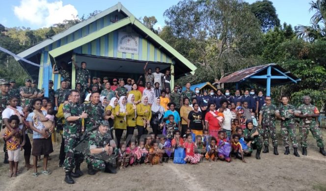 
 Kodam Kasuari Canangkan Program Jelajah Kampung Terisolir di Mansel