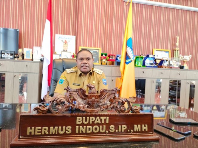
 Bupati Hermus Kecam Peristiwa Penyerangan Tewaskan 4 Warga Sipil Di Bintuni