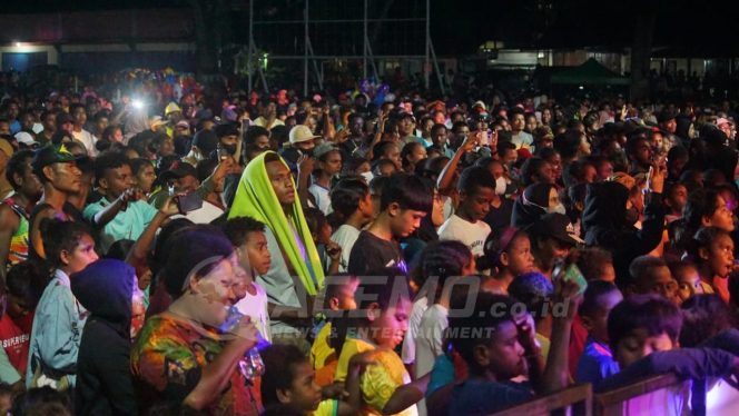 
 Antusiasme Pecah, Pesta Rakyat HUT Manokwari Dihadiri Ribuan Masyarakat