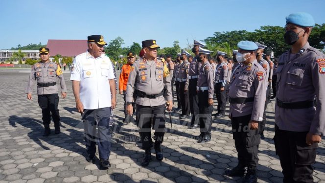 
 Polda Papua Barat Turunkan 1.391 Personil Gabungan Amankan Nataru